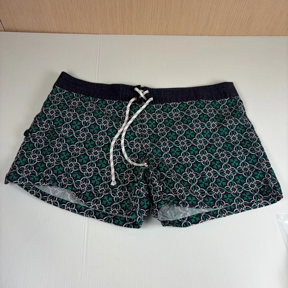 J.Crew Women’s Printed Drawstring Shorts Size 14 | 4.5” Inseam